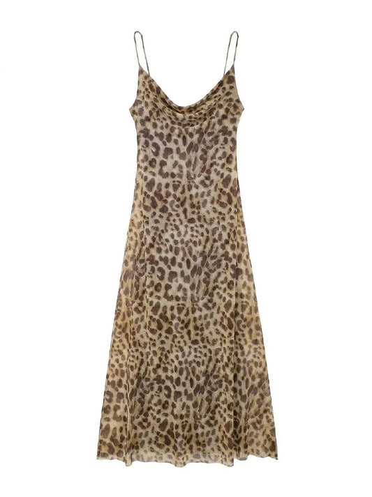 Vestido Animal Print Onça